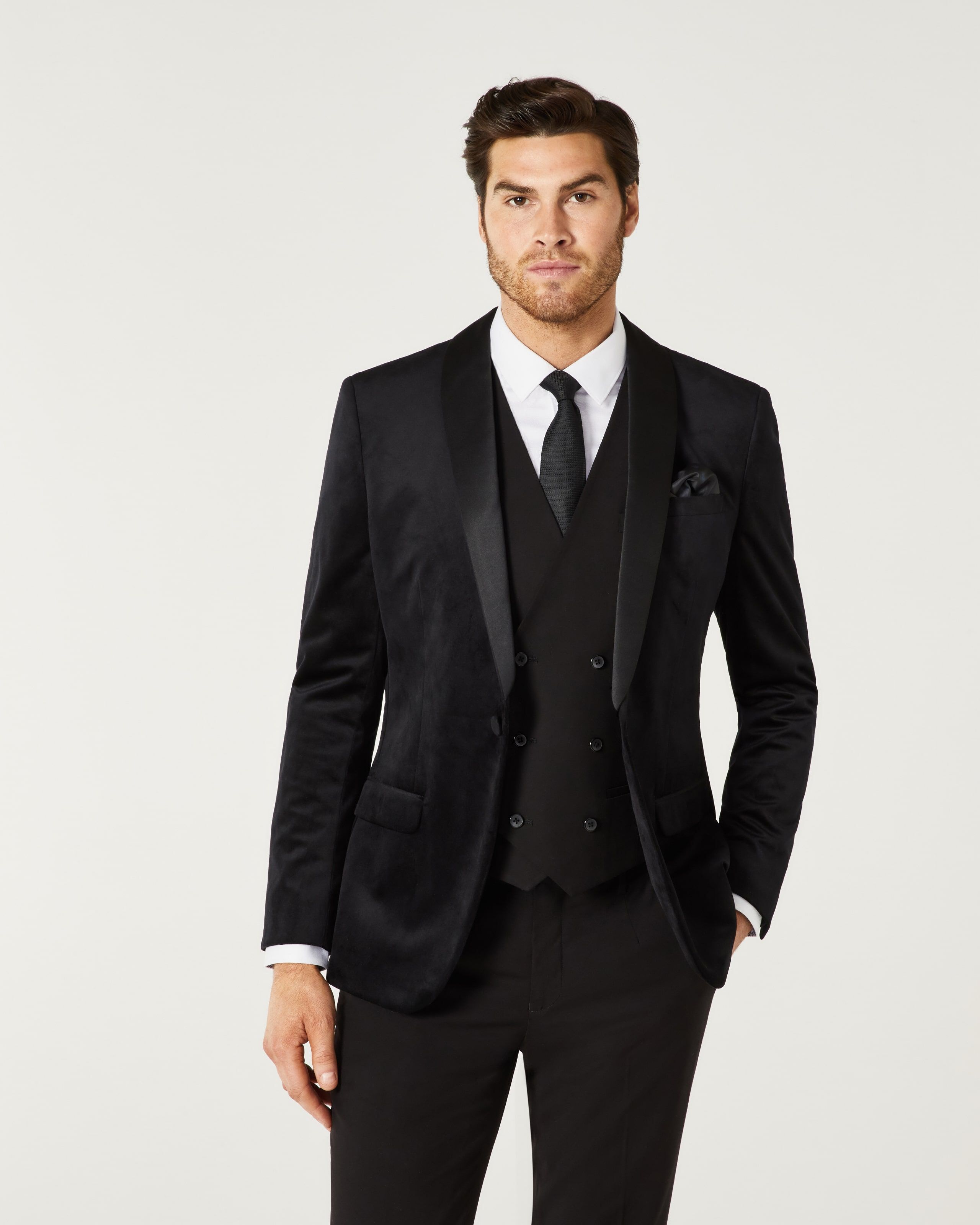 Double Breasted Tailored Vest